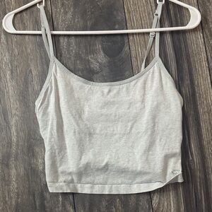 PINK Victoria's Secret Light Gray Camisole